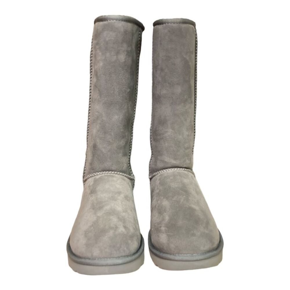 UGG Women's Pull On Sheepskin Warm Classic Tall II Boot, 1016224 - Grey - Picture 2 of 6